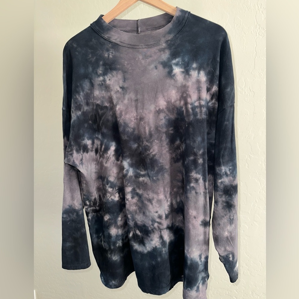 Free people tie dye oversized T
